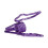20 pezzi di fermacarte viola - design cava 1,5  2,9 cm 7