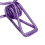 20 pezzi di fermacarte viola - design cava 1,5  2,9 cm 10
