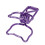 20 pezzi di fermacarte viola - design cava 1,5  2,9 cm 6