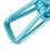 20 pezzi clip metalliche multiuso con molla robusta blu elettroplaccato 11