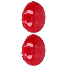 2 pezzi Copri-lenti trasparenti rossi per piscina diametro 19 cm