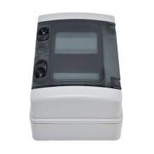 Boîte de distribution SGHA IP66 4 voies 210x140x95 mm Transparente