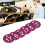 50 pezzi di etichette numerate 1-50 Beehive 3.6cm viola 5