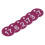 50 pezzi di etichette numerate 1-50 Beehive 3.6cm viola 14