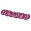 50 pezzi di etichette numerate 1-50 Beehive 3.6cm viola 12