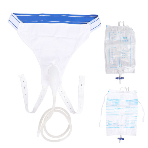 Collettore di urina in silicone 1000ML/2000ML Tipo maschio 1