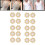 20 pezzi copricape usa e getta beige OneSize 1
