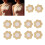 20 pezzi copricape usa e getta beige OneSize 13