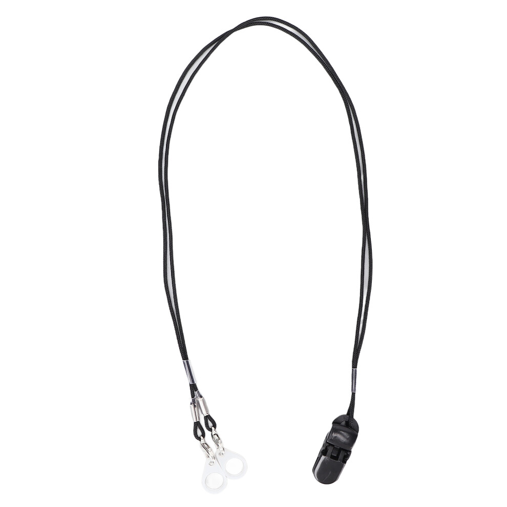 Hearing Aids Clip Nylon Rope Elastic Rings Prevent Lost Hearing Aids Fixation Lanyard Clip Holder For Seniors