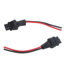 2 pezzi di fili con connettori in rame per 12V-24V 3156/3456