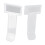 Clip per schede in plastica trasparente 7,4  3,9 cm - 10 pezzi 14