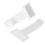 Clip per schede in plastica trasparente 7,4  3,9 cm - 10 pezzi 16