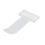 Clip per schede in plastica trasparente 7,4  3,9 cm - 10 pezzi 4