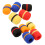 Copertura in schiuma antivento per microfono, elastica, set da 10 pezzi, multicolore 13