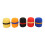 Copertura in schiuma antivento per microfono, elastica, set da 10 pezzi, multicolore 6