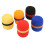 Copertura in schiuma antivento per microfono, elastica, set da 10 pezzi, multicolore 15
