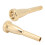 Bocchino per tromba 3C, rame dorato, 8,7  2,7  1 cm 13