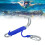 Drift Hook Double Dual 316 acero inoxidable azul 16