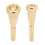 Bocchino per tromba 3C, rame dorato, 8,7  2,7  1 cm 11