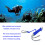 Drift Hook Double Dual 316 acero inoxidable azul 10