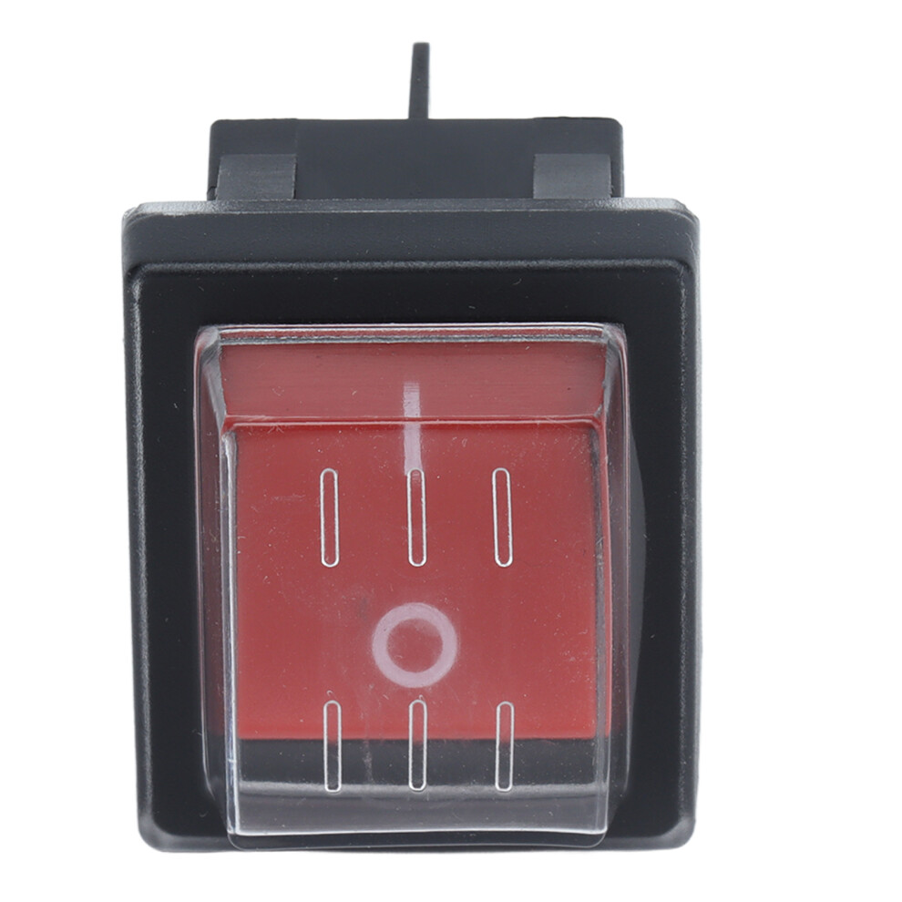 Toggle Switch Rocker 4Pin Abs With Waterproof Cover Accessory 125/250Vac For Equipment 9451321889378