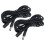2 pezzi cavo di prolunga solare 5,52,1 mm DC12-24V 2,9 m 3