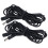 2 pezzi cavo di prolunga solare 5,52,1 mm DC12-24V 2,9 m 11