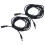 2 pezzi cavo di prolunga solare 5,52,1 mm DC12-24V 2,9 m 13