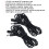 2 pezzi cavo di prolunga solare 5,52,1 mm DC12-24V 2,9 m 8