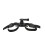 Support de sangle de casque de vélo réglable 85 g nylon 14