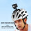 Support de sangle de casque de vélo réglable 85 g nylon 5