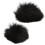 Paravento in pelliccia nero per microfono lavalier, 0,5 cm / 0,2 in 12
