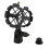 Support anti-choc en plastique pour microphone pour diffusion en direct, 10 cm 2