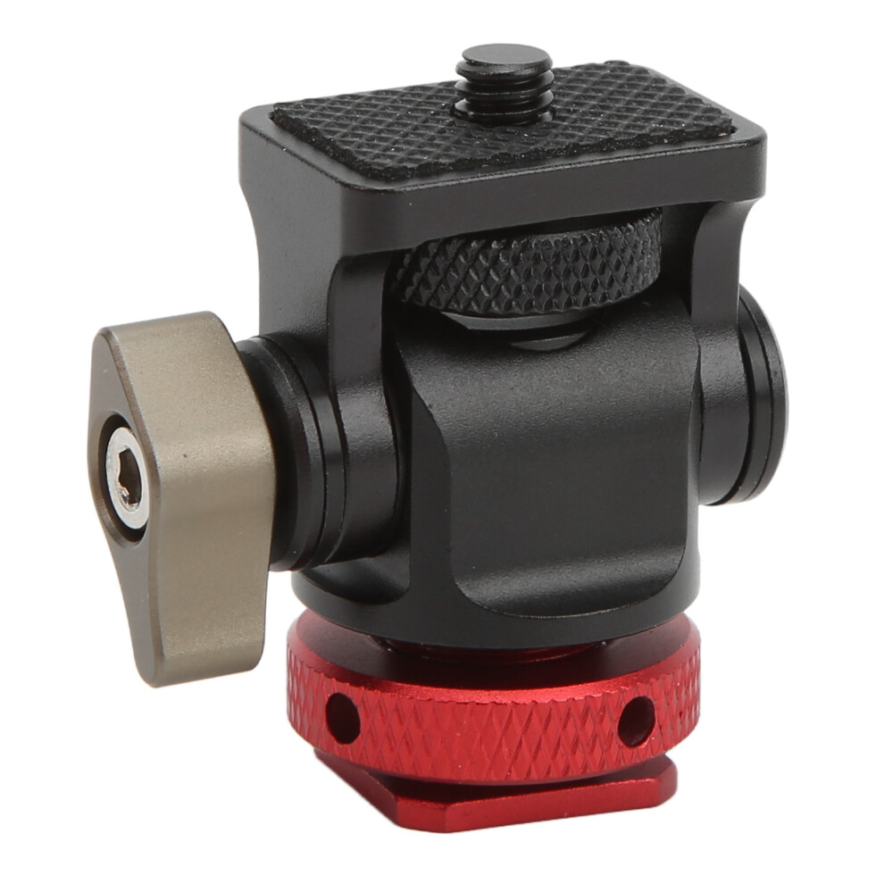 Mini Tripod Ball Head Cold Shoe Adapter For Mounting Camera Monitor Flash Led Fill Light 8411321893547