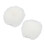 Filtro antivento in pelliccia per microfono lavalier - Muff antivento per microfono 0,5 cm bianco 7