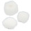 Filtro antivento in pelliccia per microfono lavalier - Muff antivento per microfono 0,5 cm bianco 4