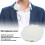 Filtro antivento in pelliccia per microfono lavalier - Muff antivento per microfono 0,5 cm bianco 5