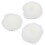 Filtro antivento in pelliccia per microfono lavalier - Muff antivento per microfono 0,5 cm bianco 8