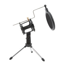 Kit di supporto pieghevole per filtro anti-pop del microfono, 8 cm / 9,8 cm