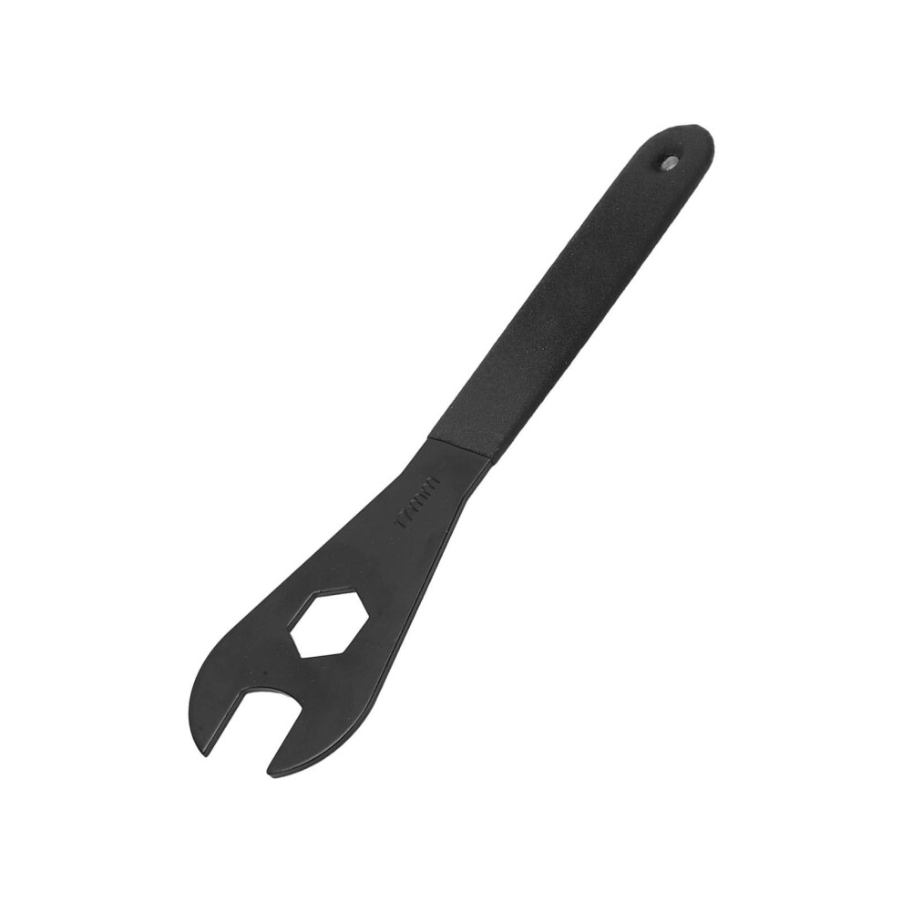 Bicycle Hub Wrench Carbon Steel Bike Pedal Headset Hub Repair Wrench Spanner Bicycle Tool17mm 9471321894615