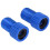 Adattatore Presta-Schrader blu, set da 2 pezzi, 15x9.5mm 15