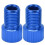 Adattatore Presta-Schrader blu, set da 2 pezzi, 15x9.5mm 2