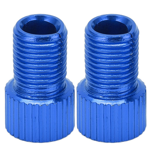 Adattatore Presta-Schrader blu, set da 2 pezzi, 15x9.5mm 1