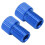 Adattatore Presta-Schrader blu, set da 2 pezzi, 15x9.5mm 1