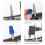 Adattatore Presta-Schrader blu, set da 2 pezzi, 15x9.5mm 3