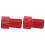 Rosso 2 pezzi Adattatore da Presta a Schrader 15x9,5 mm 3