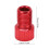 Rosso 2 pezzi Adattatore da Presta a Schrader 15x9,5 mm 13
