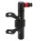 Mini pompe à vélo manuelle 0-8,3 bar noir 12,8 cm 1