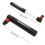 Mini pompe à vélo manuelle 0-8,3 bar noir 12,8 cm 8