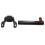 Mini pompe à vélo manuelle 0-8,3 bar noir 12,8 cm 7